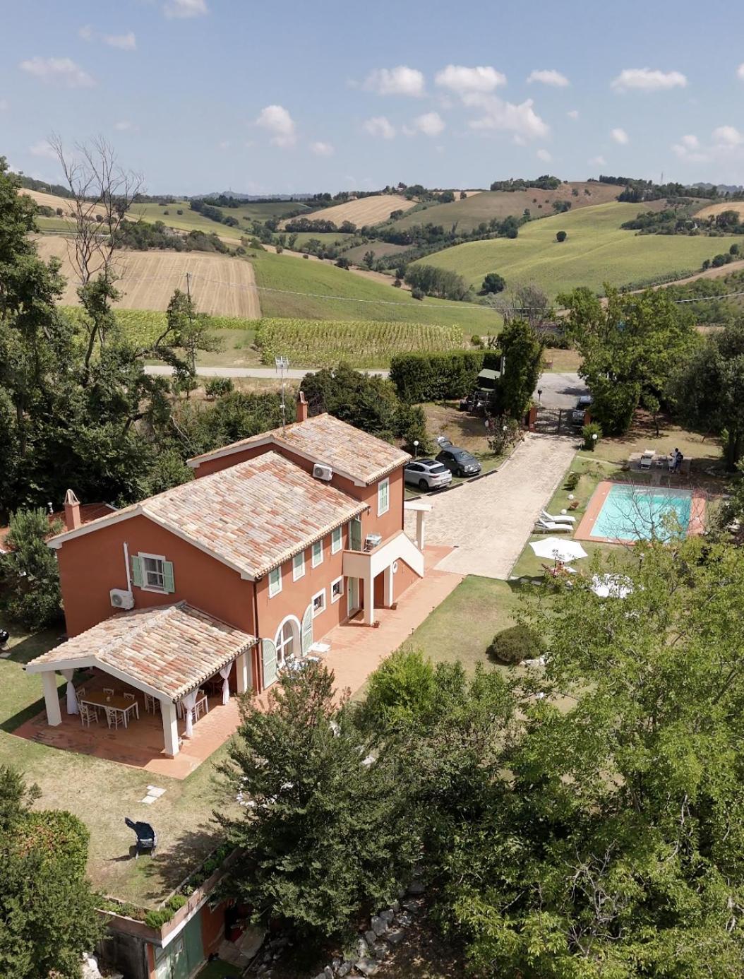 Villa Lemarche B&B Rustico Exterior foto